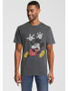 Recovered T-Shirt Disney Mickey Mouse Panic in Dunkelgrau