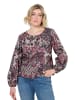 Ulla Popken Bluse in dunkles kitt