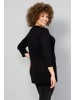 MIAMODA Longsleeve in schwarz