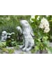 Beliani Gartenfigur GERLAND in Grau - (W) 20 x (H) 37 x (L) 20 cm