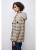 Street One Jacke mit geklebten Nähten in Beige