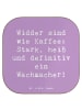 Mr. & Mrs. Panda unterleger Spruch Widder Power mit Spruch in Lavendeltraum