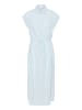 SAINT TROPEZ Kleid ElmikoSZ Lockere Passform in Cerulean Ice Stripe