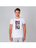 BIDI BADU Demba Lifestyle Tee - white/ neon in weiß