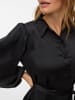 Vero Moda Hemdblusenkleid in Black