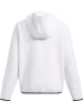 Under Armour Fleecejacke/Fleecepullover "Unstoppable Fleece Fz" in Weiß