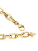 Guess Damen-Kette Fluid Charm Goldfarben