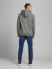 Jack & Jones Hoodie SWEAT HOOD Jumper Kapuzen Pullover in Grau