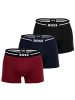 BOSS Boxershort 3er Pack in Schwarz/Blau/Rot