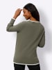 Heine Feinstrickpullover in khaki