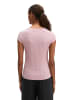 Marc O'Polo Pointelle-T-Shirt slim in Mild Rose