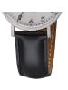 Regent Analog-Armbanduhr Regent Lederarmband schwarz mittel (ca. 32mm)