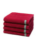 Ross 4 X Handtuch im Set Smart in Marsala