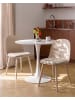 Beliani 2er-Set Esszimmerstuhl ANKENY in Beige