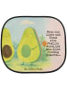 Mr. & Mrs. Panda Sonnenschutz Avocado Pärchen Design mit Spruch in Weiß