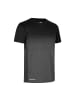 GEYSER T-Shirt striped in Schwarz