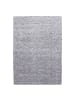 KADIMA DESIGN Teppich Hochflor Shaggy Waschbar Einfarbig RHEIN Strapazierfähig in Hellgrau