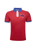 La Martina Poloshirt MAP005 in rot