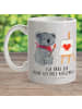 Mr. & Mrs. Panda Kindertasse Koala Künstler mit Spruch in Grau Pastell