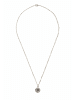 Gemshine Halskette mit Anhänger Maritim Nautics Windrose Kompass in silver coloured