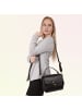 Toscanto Leder Handtasche Toscanto Tasche schwarz ca. 26cm