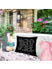 Mr. & Mrs. Panda Kissen 40x40 Ich liebe den Winter,... mit Spruch in Schwarz