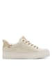 Marco Tozzi Sportliche Schnürschuhe in Beige