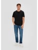 s.Oliver T-Shirt kurzarm in Schwarz