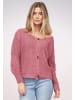 Cloud5ive Cloud5ive Knit Cardigan with buttons in nostalgia rose