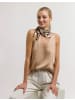 Fraas Seidentuch in beige camel - 0001