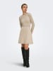ONLY Strickkleid in Weathered Teak