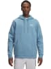Under Armour Hoodie "Icon Fleece Hoodie" in Blau