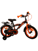 Volare Kinderfahrrad Thombike für Jungen 14 Zoll Kinderrad in Schwarz Orange 4 Jahre