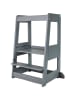 tiSsi tiSsi® Geschwister / Zwillings Lernturm FELIX mitwachsend Buche STORMY GREY