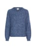 Camel Active Strickpullover mit weiten Ärmeln in Jeansblau