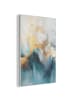 OnlyWow Akustibild Abstrakte Kunst gold blau