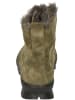 Legero Schnürstiefeletten, Winterstiefel, Winterstiefeletten in grün