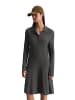 Marc O'Polo DENIM Polo-Strickkleid A-Shape in Anthra Melange