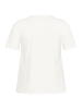 KAFFE curve Kurzarm-Bluse KCfananda Regular fit in Chalk CC.