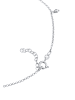 Elli Fußschmuck 925 Sterling Silber Plättchen in Silber
