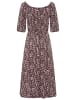 Bruno Banani Maxikleid in schwarz-geblümt