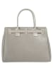 Cluty Handtasche echt Leder in grau