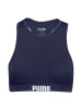 Puma Bikinioberteil Racerback Swim Top in Blau