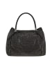 faina Women Satchel in Dark Silver