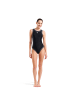 Arena Bold Lines Pro Back mit Innenfutter in Black