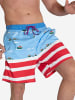 Unabux Badehose WATER GIRAFFE in bunt