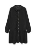 Vero Moda Hemdblusenkleid in Black
