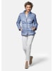 GOLDNER Leichte Steppjacke mit vielen Details in himmelblau