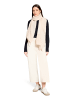 Betty Barclay Sommerschal mit Plissee in Grau Beige