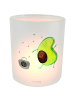 Mr. & Mrs. Panda Kerzenhalter Glas Avocado Tanzen ohne Spruch in Transparent